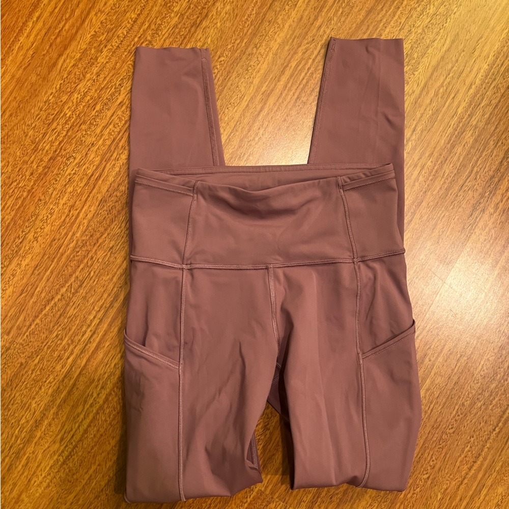 Three lululemon fast and free leggings 4